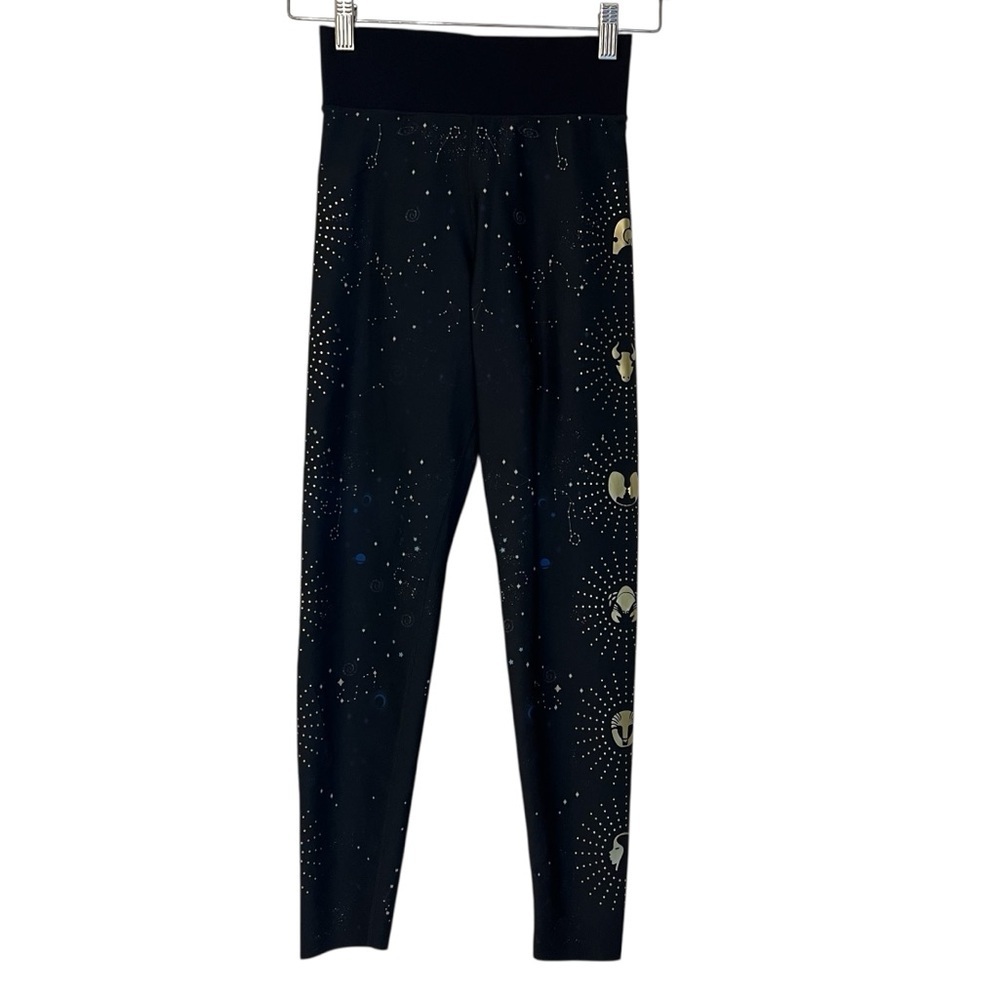 Ultracor Astrology Horoscope Leggings Black Small Workout Gym Active CrossFit